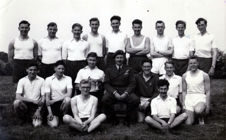 Bob's Atheletics Team (Robert Herbert Hall - back row second from right)