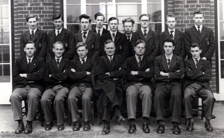 Bob at School (Robert Herbert Hall - back row fourth from left)