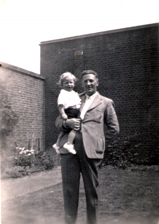 Robert Henry Hall with his father George Albert Hall